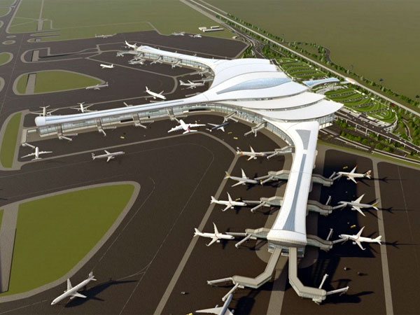 Ảnh minh hoạ phối cảnh dự án sân bay Long Thành - Đồng nai